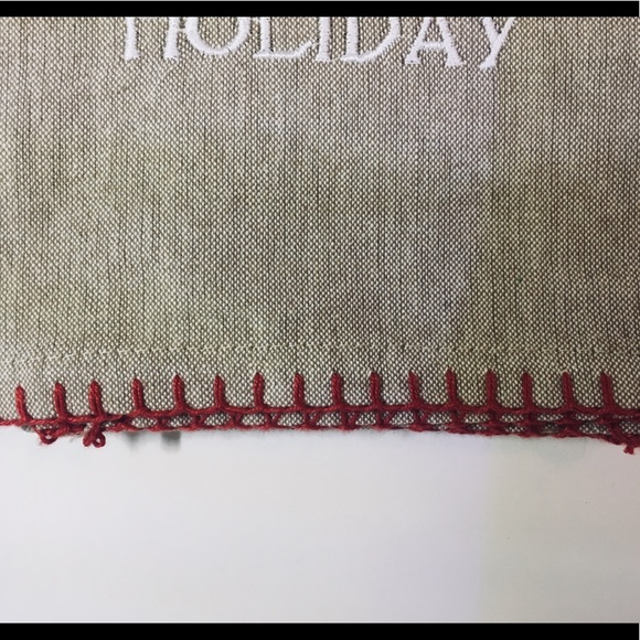 Buffalo Plaid Xmas Camper Kitchen Tea Towel - Picture 4 of 7